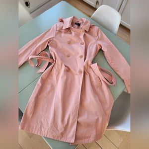 Le Chateau PINK Trench Coat - Size M